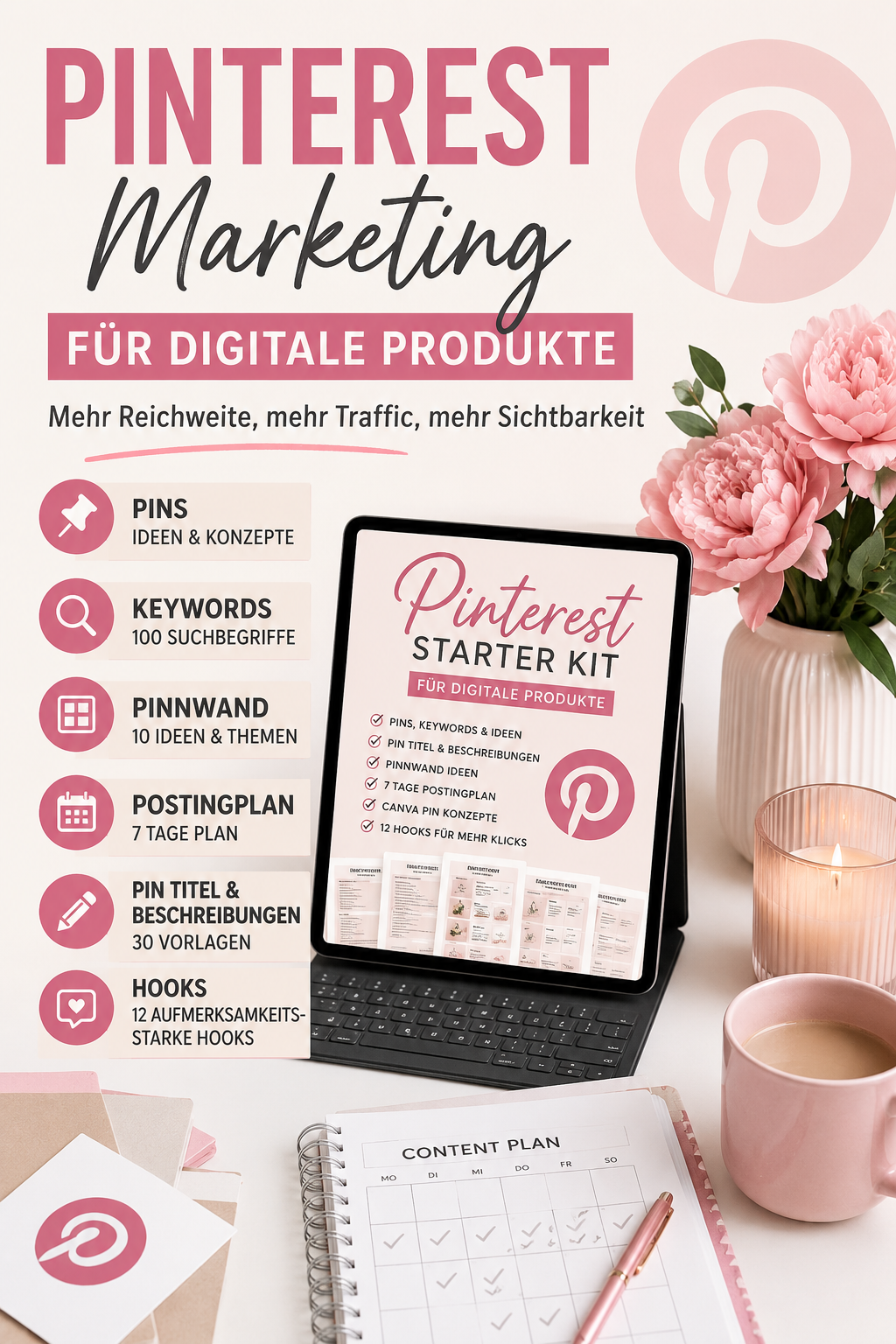 Pinterest Marketing für digitale Produkte: So startest du richtig