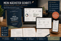 Mein nächster Schritt – Vorbereitungssystem für Mitarbeitergespräch und Gehaltsverhandlung mit PDF und Excel-Dashboard