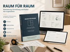 Raum für Raum Renovierungs- und Einrichtungsplaner mit ausfüllbarer PDF und Excel-Dashboard