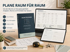 Renovierung Raum für Raum planen mit bis zu 20 Räumen, 250 Aufgaben, Zeitplan und Prüfung der Einzugstauglichkeit