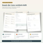 Hausrat-Dokumentation mit Fotoplan, externer Sicherung und sachlicher Übersicht für betroffene Gegenstände und Vorgänge