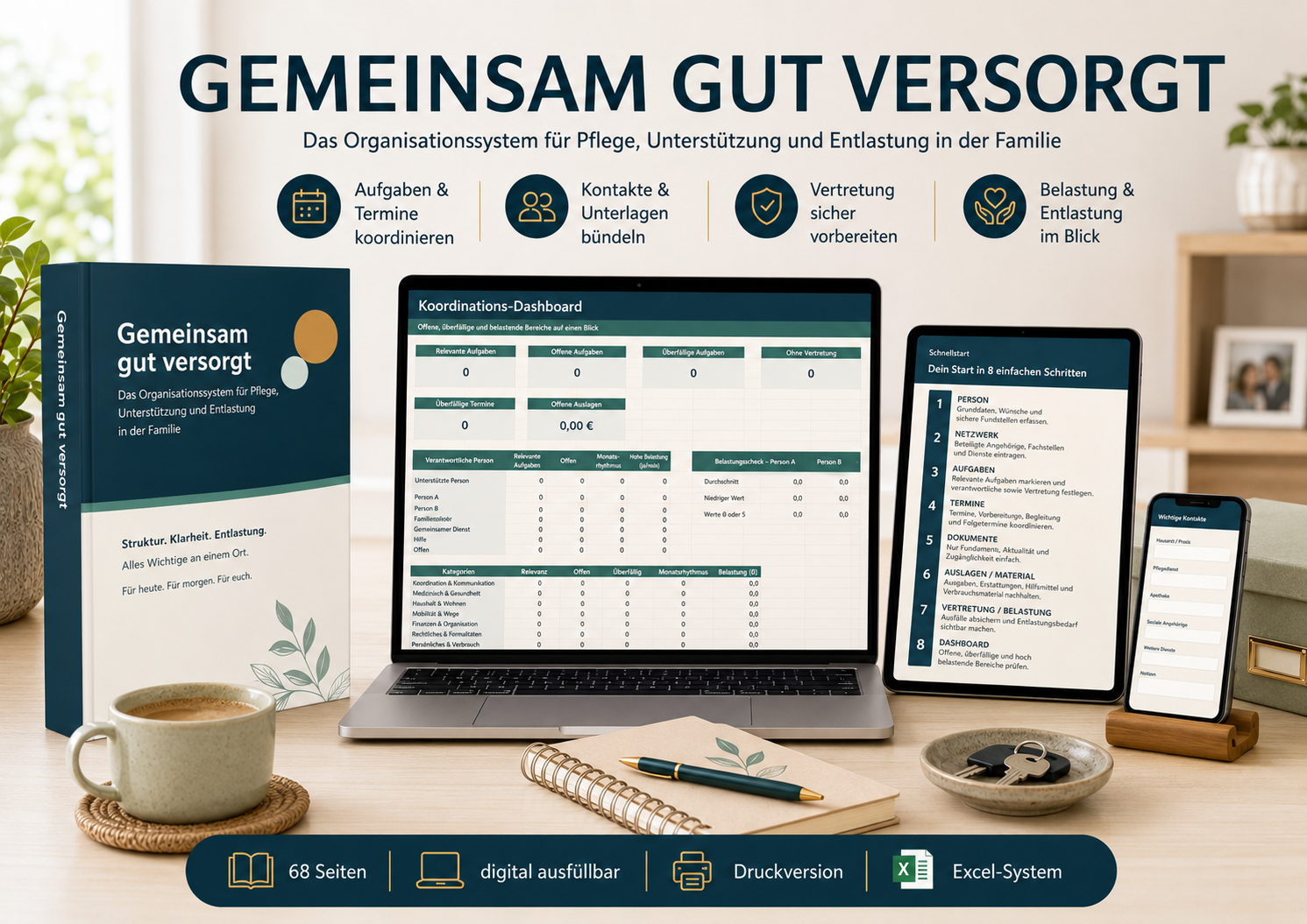 Gemeinsam gut versorgt Organisationssystem für Pflege und Unterstützung in der Familie