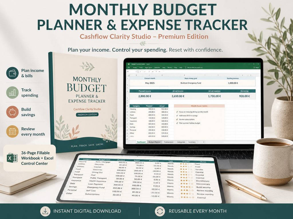Monthly Budget Planner