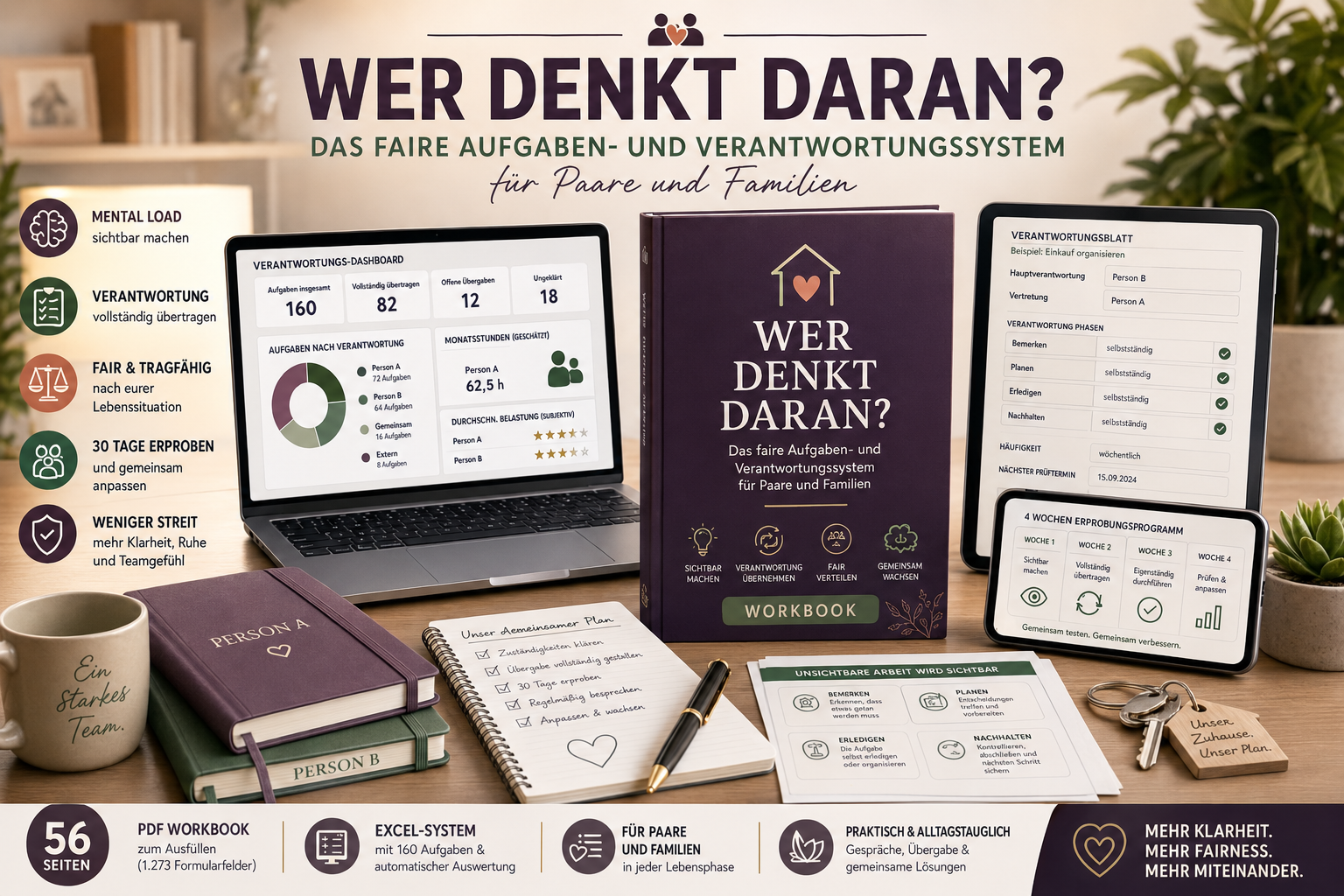 Wer denkt daran? – Aufgaben & Verantwortung fair verteilen