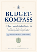 Budget Compass PDF – 30 Day Household Budget Planner for Download