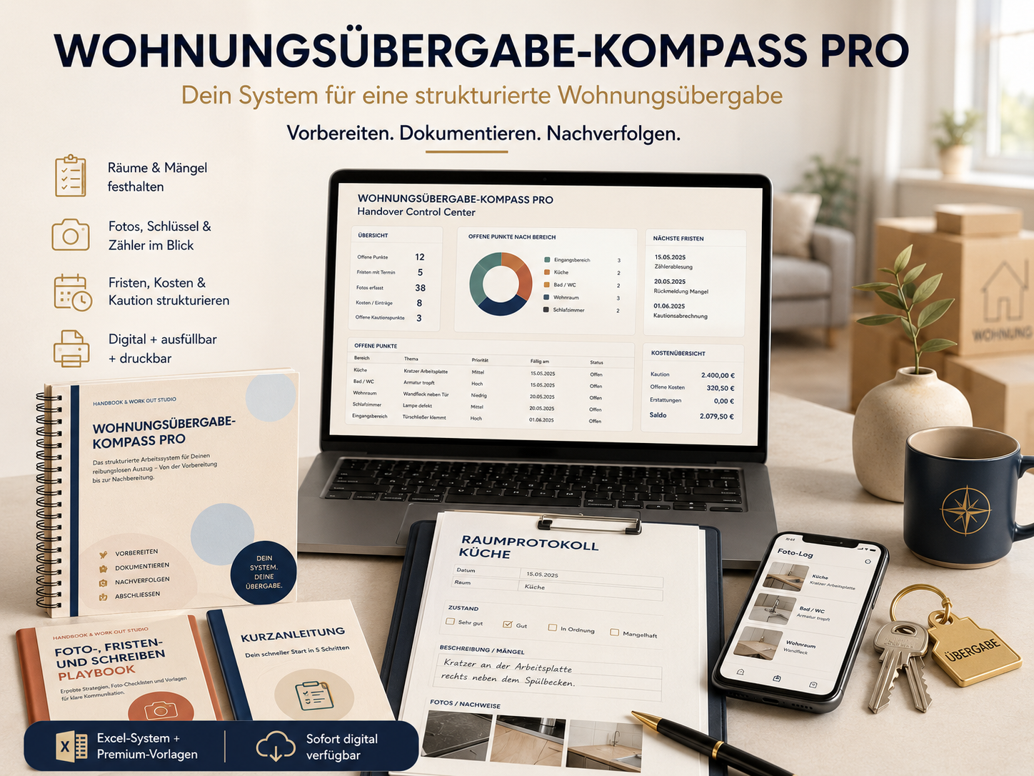 Wohnungsübergabe-Kompass Pro