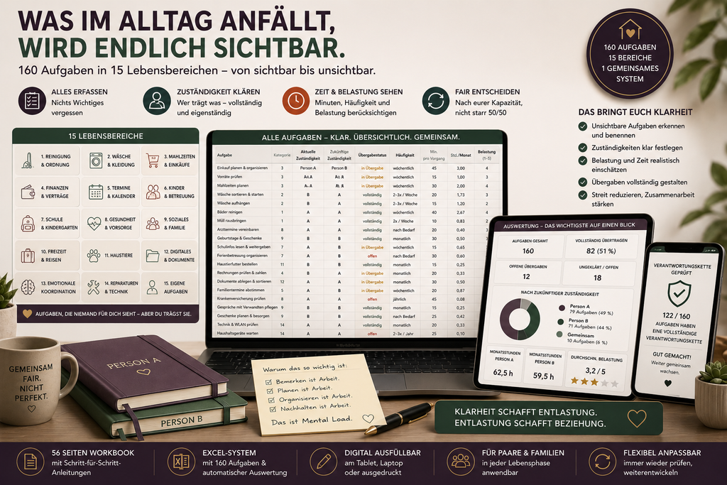 Wer denkt daran? – Aufgaben & Verantwortung fair verteilen