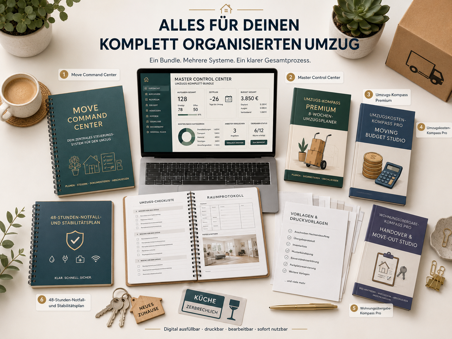 Umzugs-Komplett-Bundle