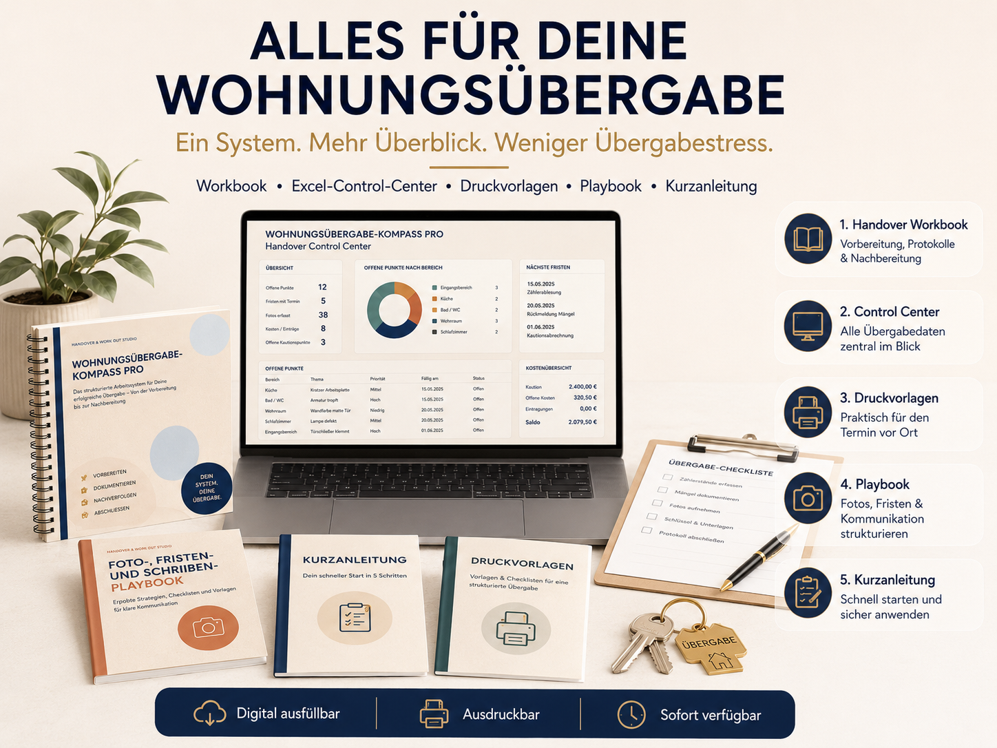 Wohnungsübergabe-Kompass Pro