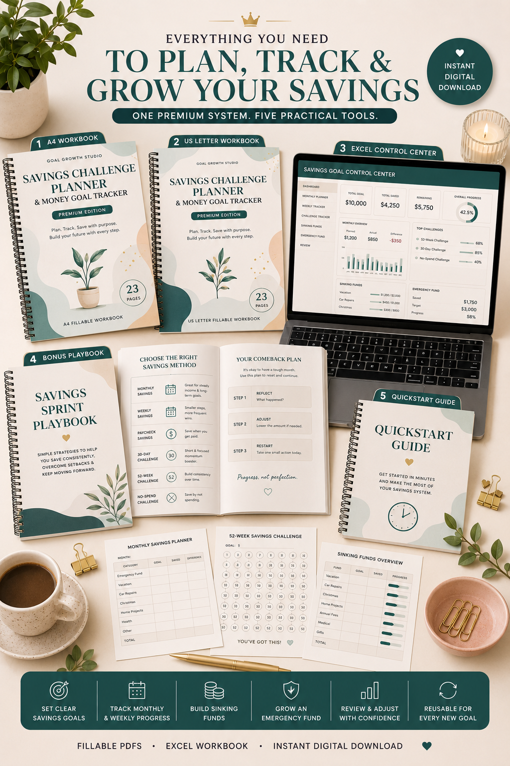Savings Challenge Planner