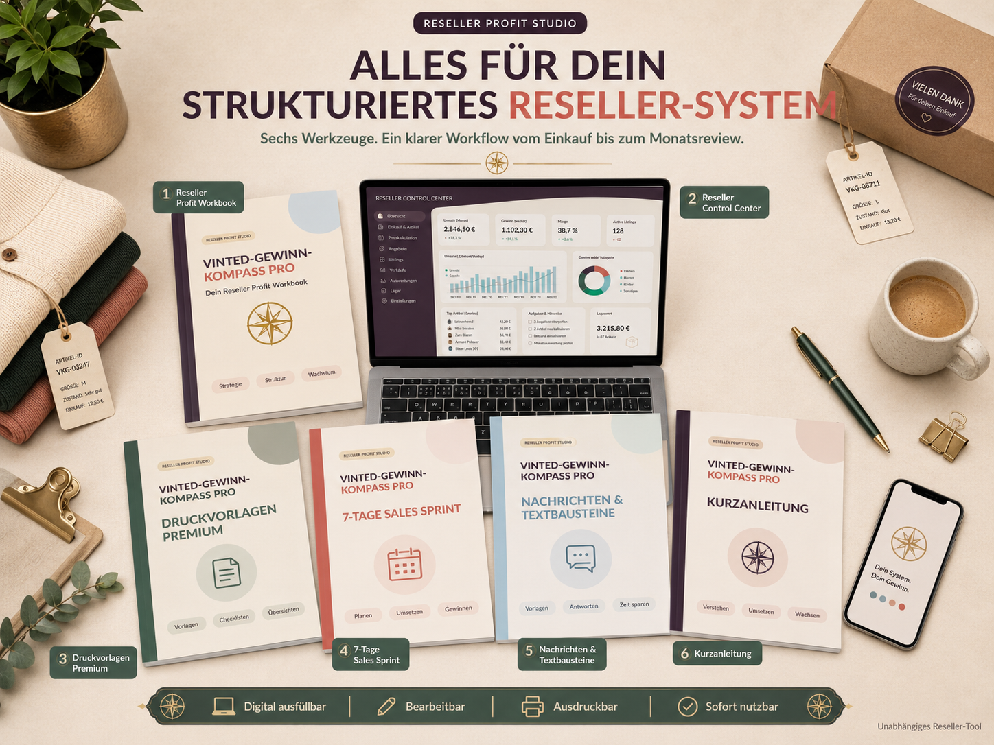 Vinted Gewinn-Tracker