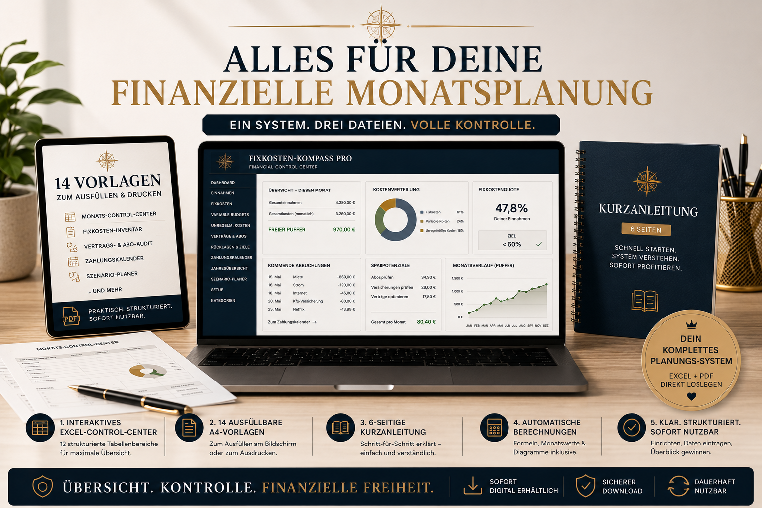 Monatsbudget-Rechner