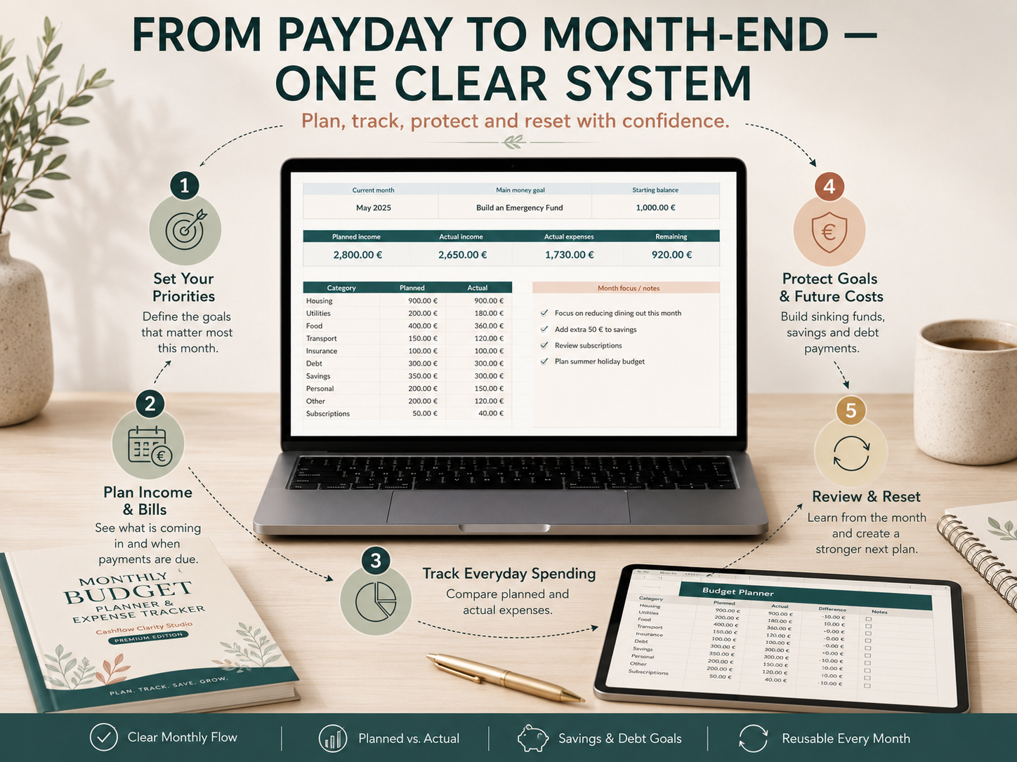 Monthly Budget Planner