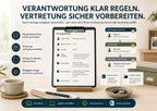 Excel-Dashboard für Aufgaben, Termine, Vertretung und Entlastung bei Angehörigen