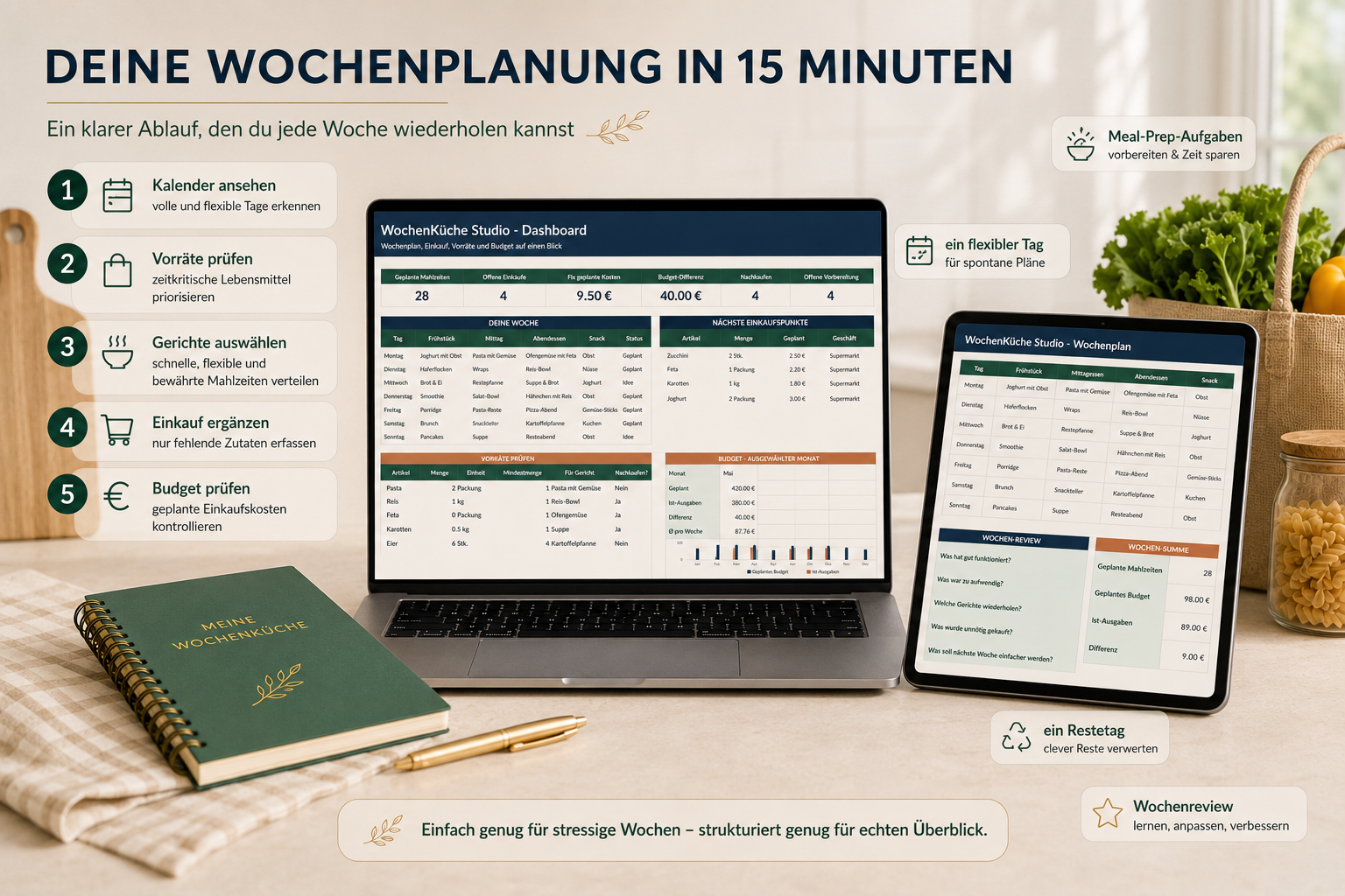 WochenKüche Studio – Essensplaner