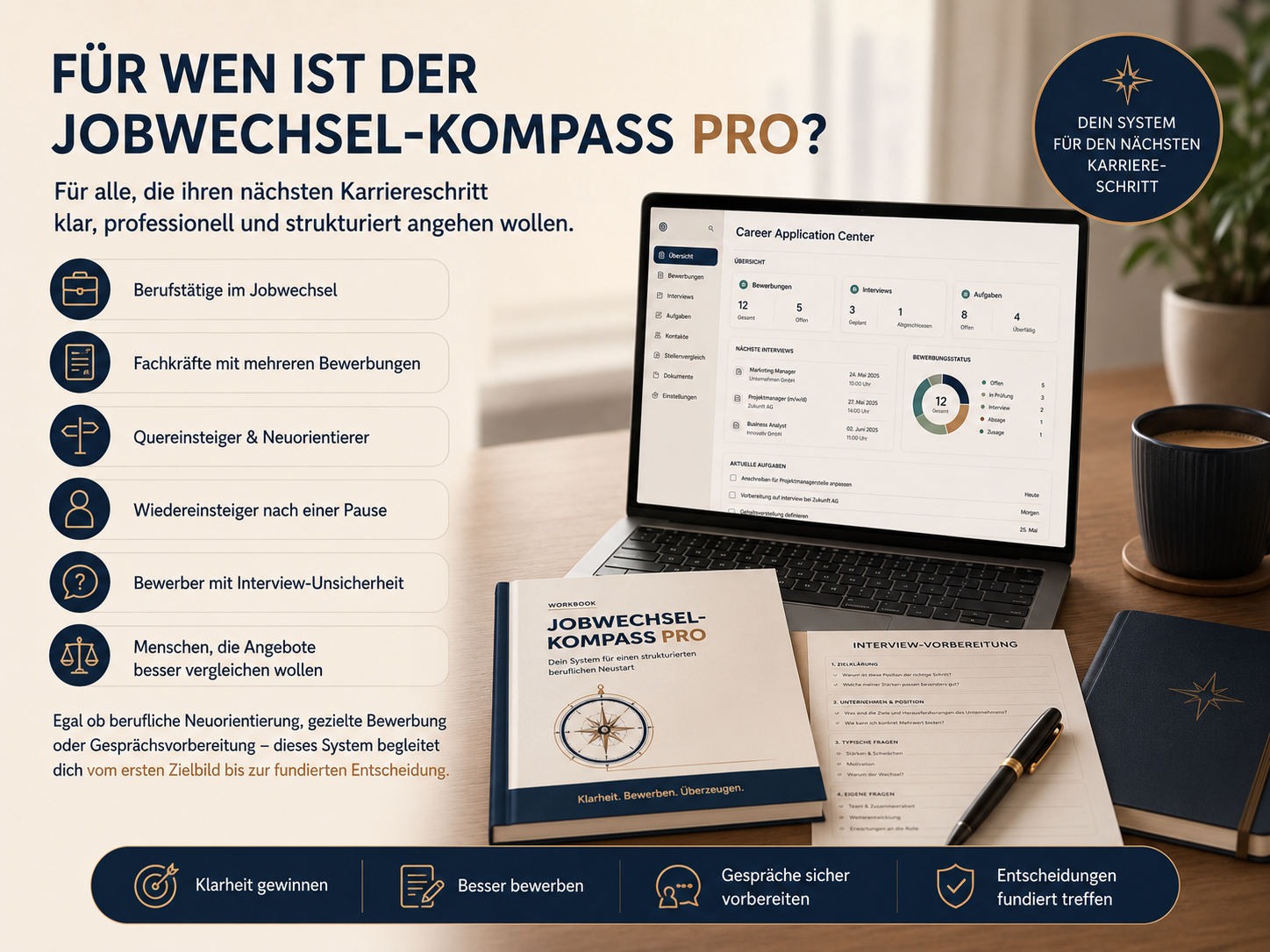 Bewerbungsmappe Pro