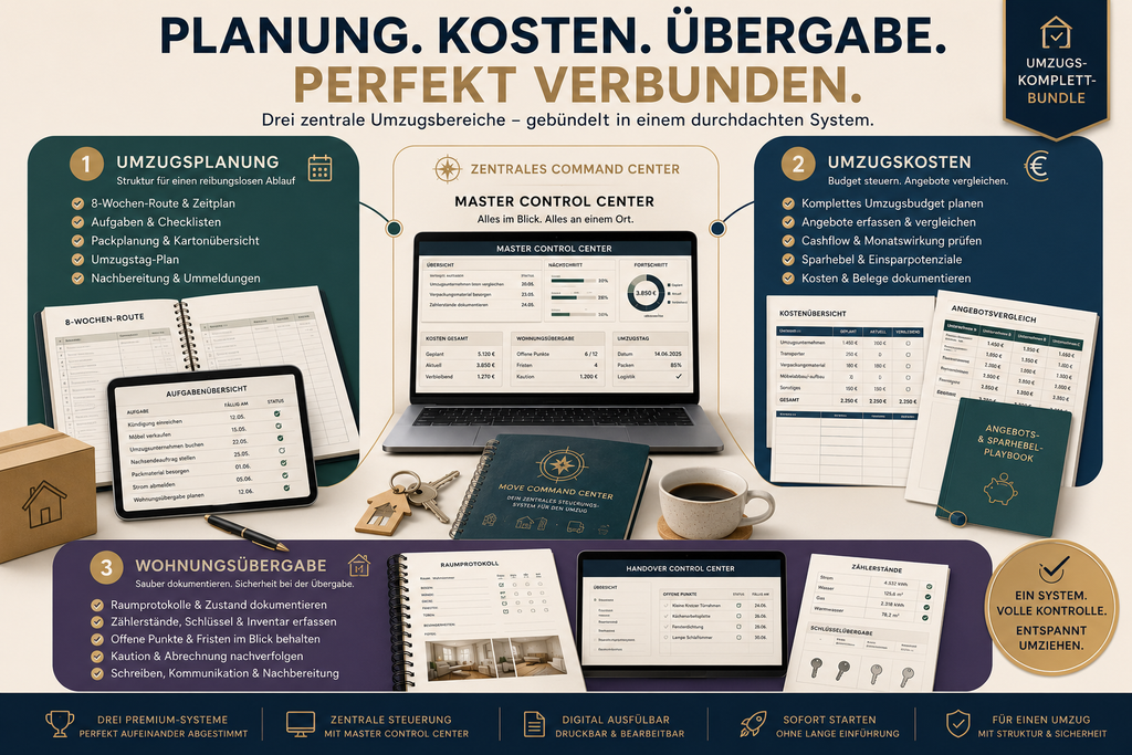 Umzugs-Komplett-Bundle
