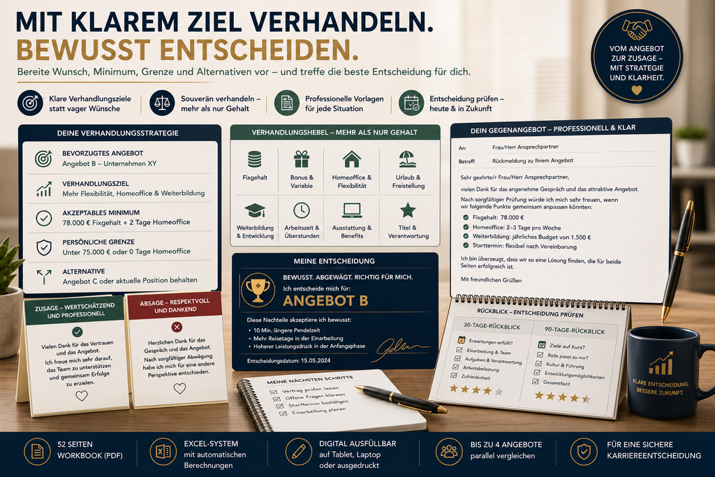 Mehr als das Gehalt – Jobangebote vergleichen