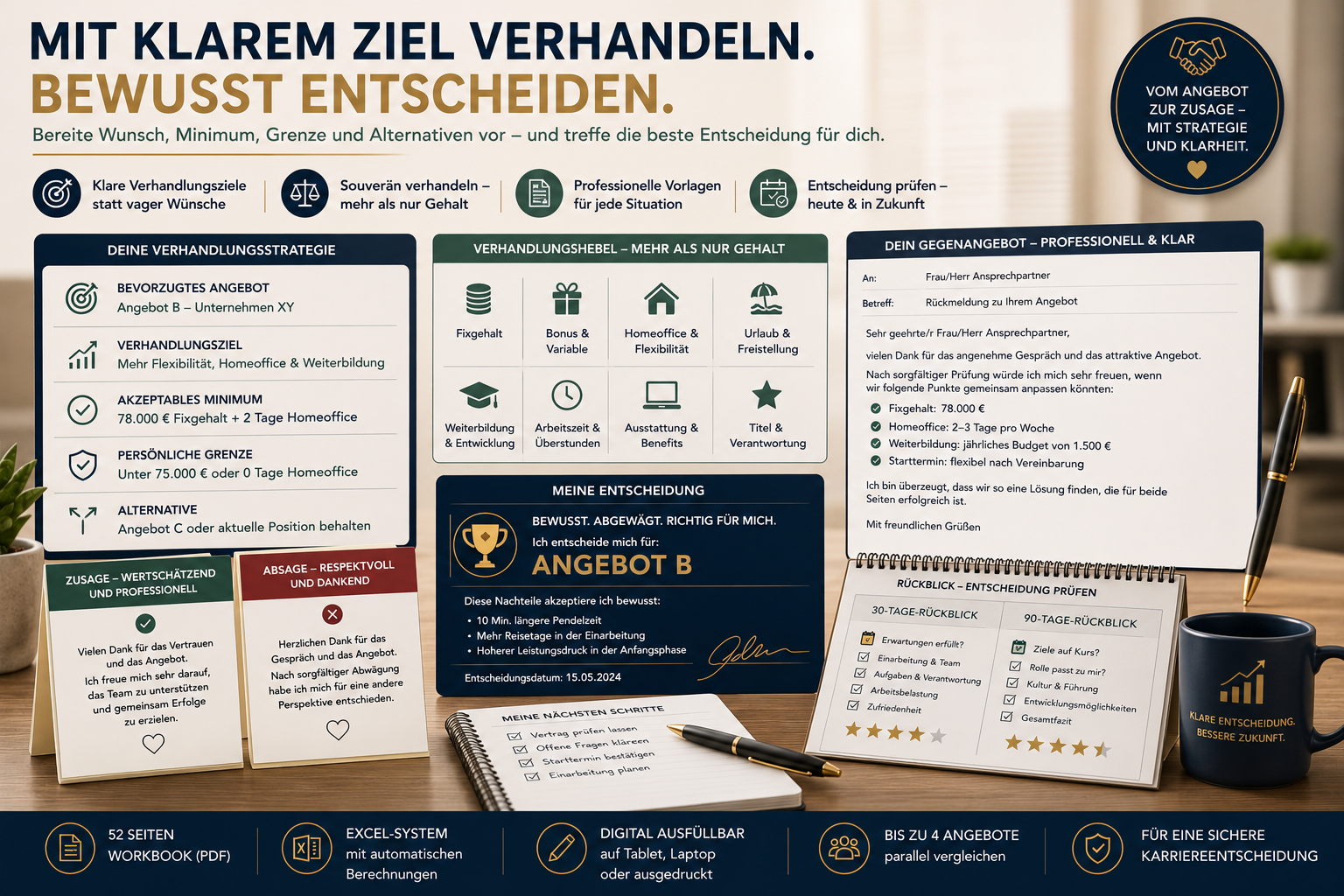 Mehr als das Gehalt – Jobangebote vergleichen