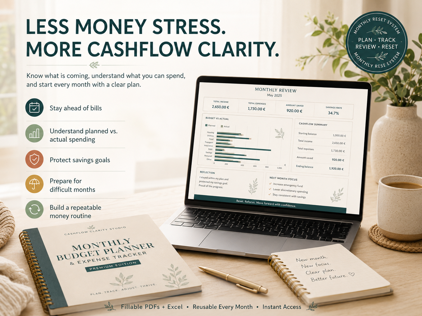 Monthly Budget Planner