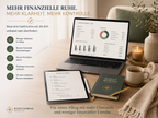 Budget-Kompass Premium – 6-Monats-Budgetplaner als PDF