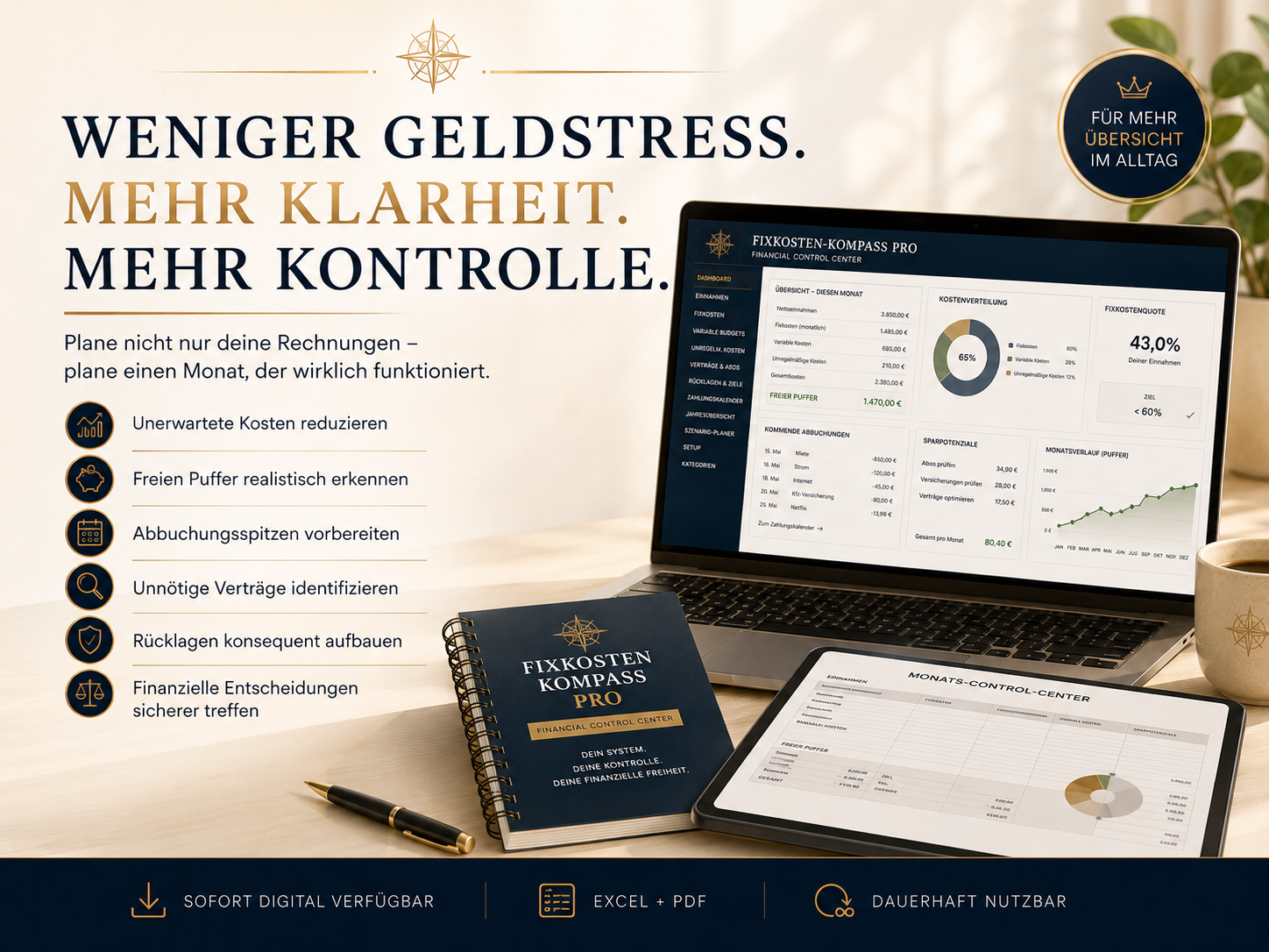 Monatsbudget-Rechner