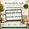 WochenKüche Studio – Essensplaner, Vorratsliste & smarter Einkaufszettel