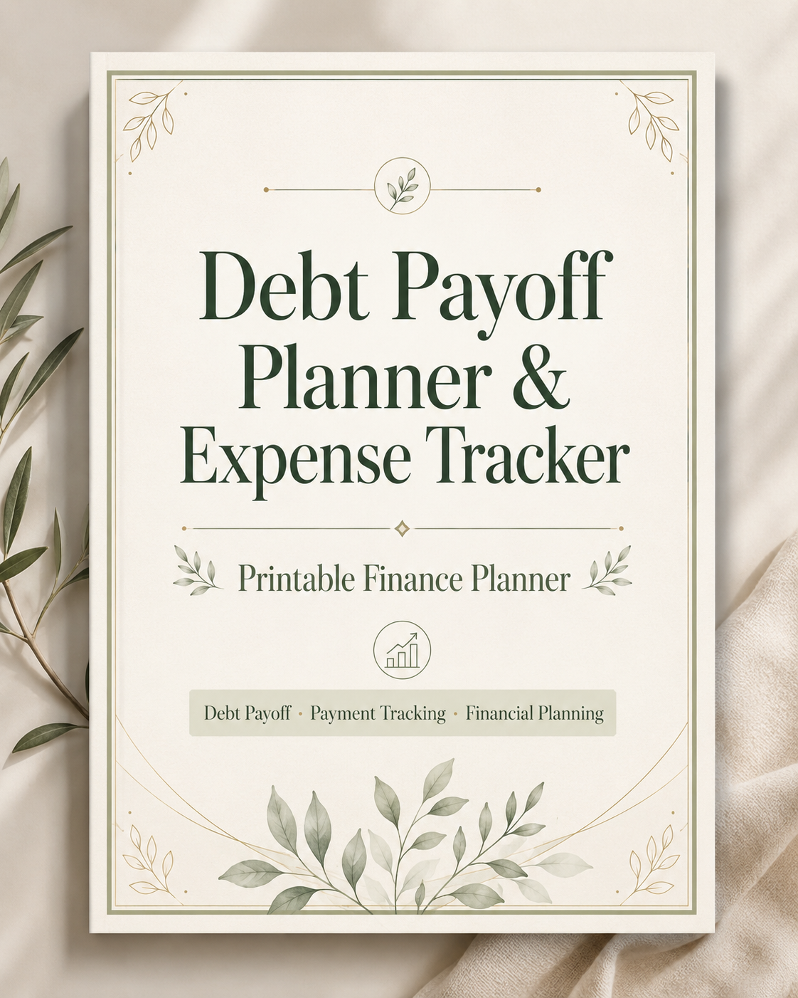 Debt Payoff Planner & Financial Planning Printable