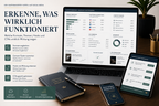Social-Media-Muster nach Plattform, Format, Content-Säule, Hook und CTA im Dashboard auswerten