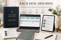 Nach dem Abschied 90-Tage-Organisationssystem mit PDF-Workbook und Excel-Dashboard für Angehörige