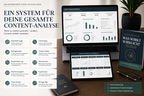 Content-Analyse-System mit KPI-Logik, Beitragsanalyse, Content-Säulen, Hooks, CTAs und Monatsreview